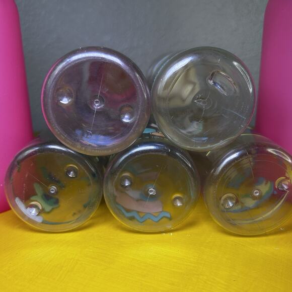 Vintage 90s Baby Bottle No Nipples Plastic Playskool Cribbage Luv N ‘play - Picture 10 of 13